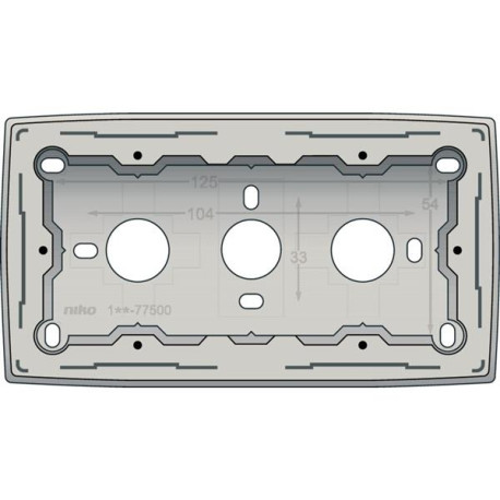 BOITE APP DOUBLE L.GREY