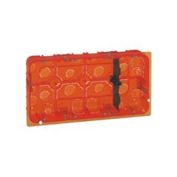 Boîte multimatér. 2x10 mod.