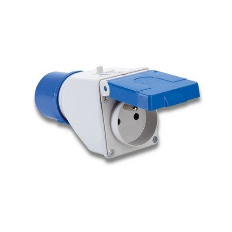 ADAPTEUR CEE PRISE 16A  2P+T