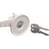 Serrure à clé nr.1242E  IP4, W