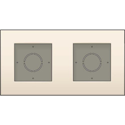 Boite apparante 2x  crème G06