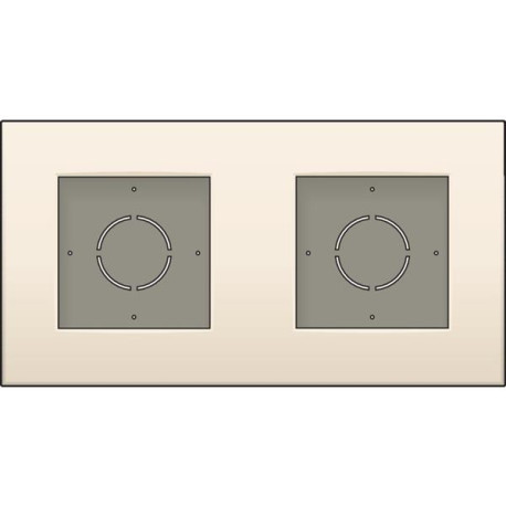Boite apparante 2x  crème G06