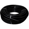 Electroflex noir 25mm - par roul. 50m