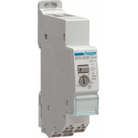 Télérupt.minuterie 16A 1NO 230V quickcon