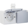 New Hydro double prise horizont 1xM20