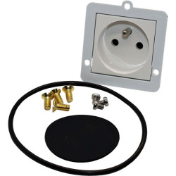 Equipement 2P+T 10-16 A sécurité -Laiton