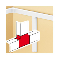Dérivation en T 25x25mm