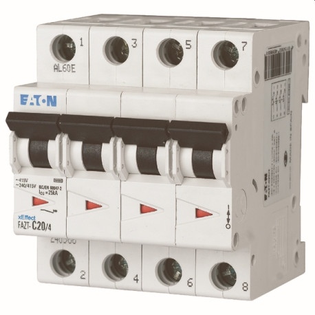 Disj mod coube C 20,4P,25kA