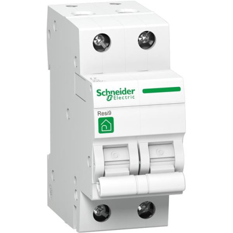 RESI9 disjoncteur 2P 32A C  3kA