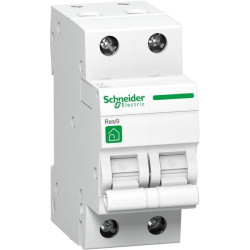 RESI9 disjoncteur 2P 40A C  3kA