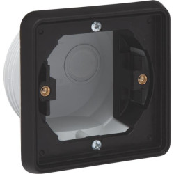 Hydro cadre d'encastrement noir