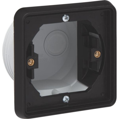 Hydro cadre d'encastrement noir