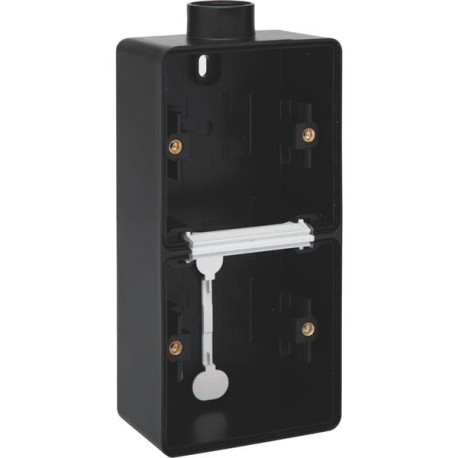 Hydro boîte double 1 entrée - noir