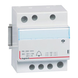 Transfo sonneries 24/12V - 24-18VA