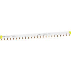 PEIGNE RACCORDEMENT 2P 100A 24MOD.