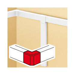 Angle extérieur 25x25mm