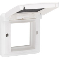 Hydro adapteur 45x45mm blanc