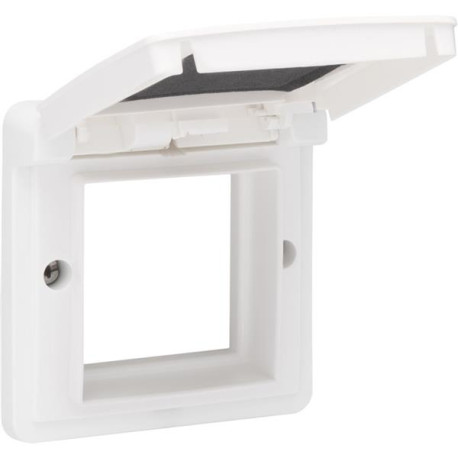 Hydro adapteur 45x45mm blanc