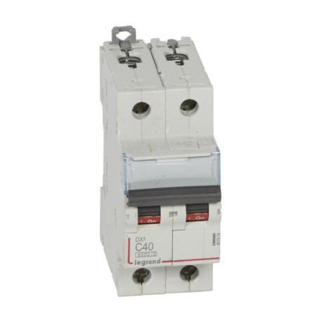 Disj. DX³ 6kA/10kA 2P C40