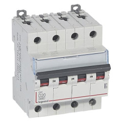Disj. DX³ 6kA/10kA 4P D20