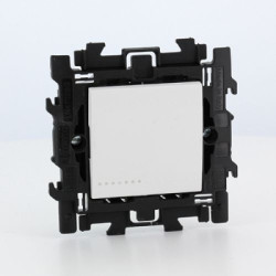 LL complet interr bip 16A 250V blanc