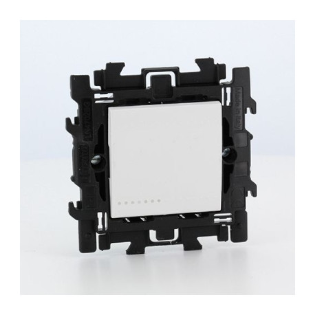 LL complet interr bip 16A 250V blanc