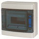 coffret distr., const., IP65, 1x8TE, abs
