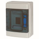 coffret distr., const., IP65, 1x4TE, abs