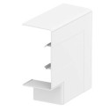 RAPID45/53x100-1 PC/ABS BLANC ANGLE PLAT