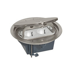 Set de couvre IP66 couvre RVS 4mod.