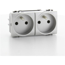 LL double prise précâblé Tech
