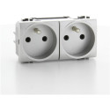 LL double prise précâblé Tech