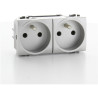 LL double prise précâblé Tech