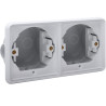 New Hydro cadre encastre 2xhorizontal