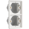 New Hydro cadre encastrement 2xvertical
