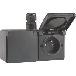 HYDRO PRISE DOUBLE 2P+T NOIR