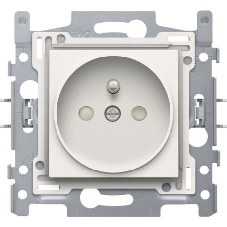 PRISE 2P+T SECUR. WHITE