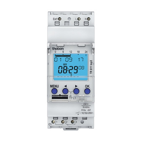 Horloge digitale 24H/7J 230V 45-60HZ 1CO