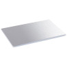 Plaque de finition inox