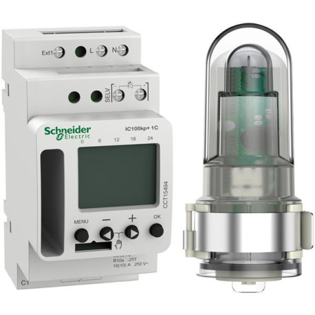 Interrupteur crépusculaire programmable