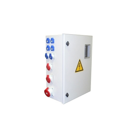 Coffret de chantier 63A avec mod. 25D60