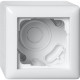 Boîtier AP 1x Standard 55 blanc