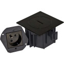 Floor socket IP66 - 2P+T FR/BE