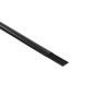 DLP moul.sol noir 75x18mm 2M RAL 9017