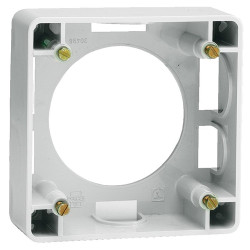 Cadre pr mont apparent pr 16/32A gris