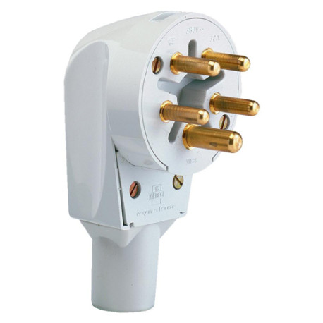 Fiche étoile 3P+N +T 32A grise