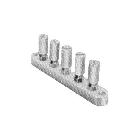 Support a bornes a capuchon 10mm2 pr sér