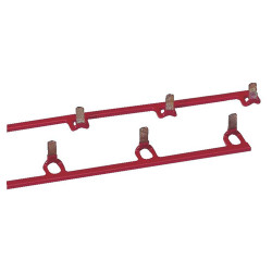 Rail rouge isolée 2P 14M