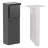 BORNE DE JARDIN, SIMPLE NOIR, POINTE