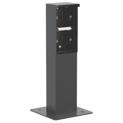 BORNE DE JARDIN, DOUBLE NOIR